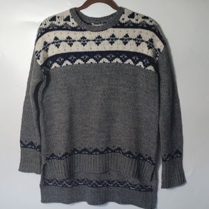 LOFT HIGH LOW SWEATER